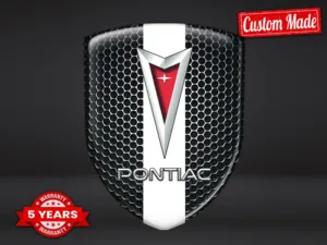 Pontiac Logos Empresa Auto Elite Máximo Resistentes Diseño